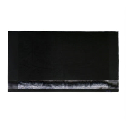The Ultimate Caddy Towel - Black + White Stripe