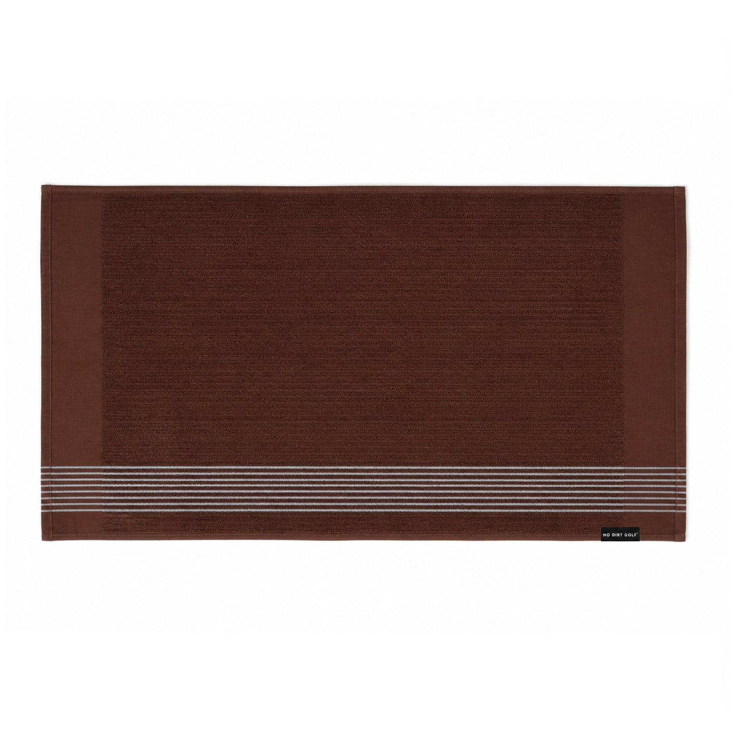 The Ultimate Caddy Towel - Chocolate + Silver