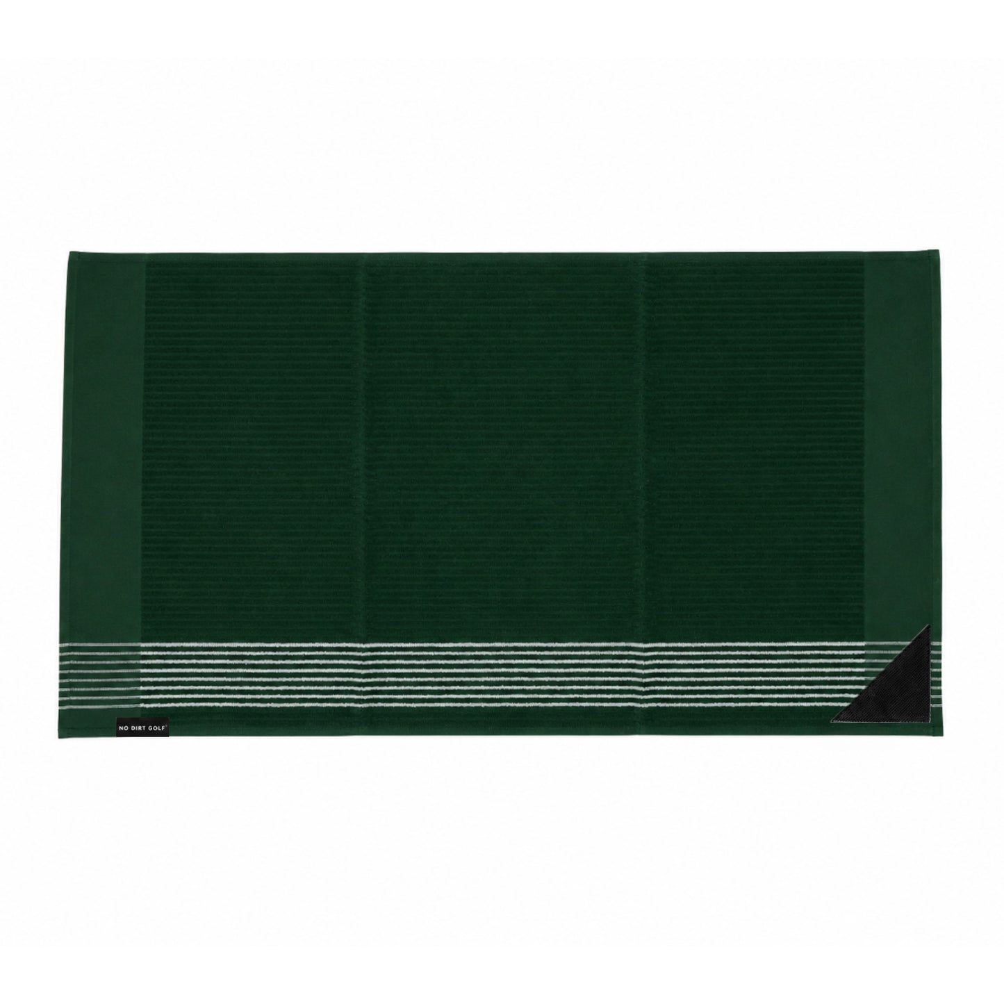The Ultimate Caddy Towel - Green + White Stripe