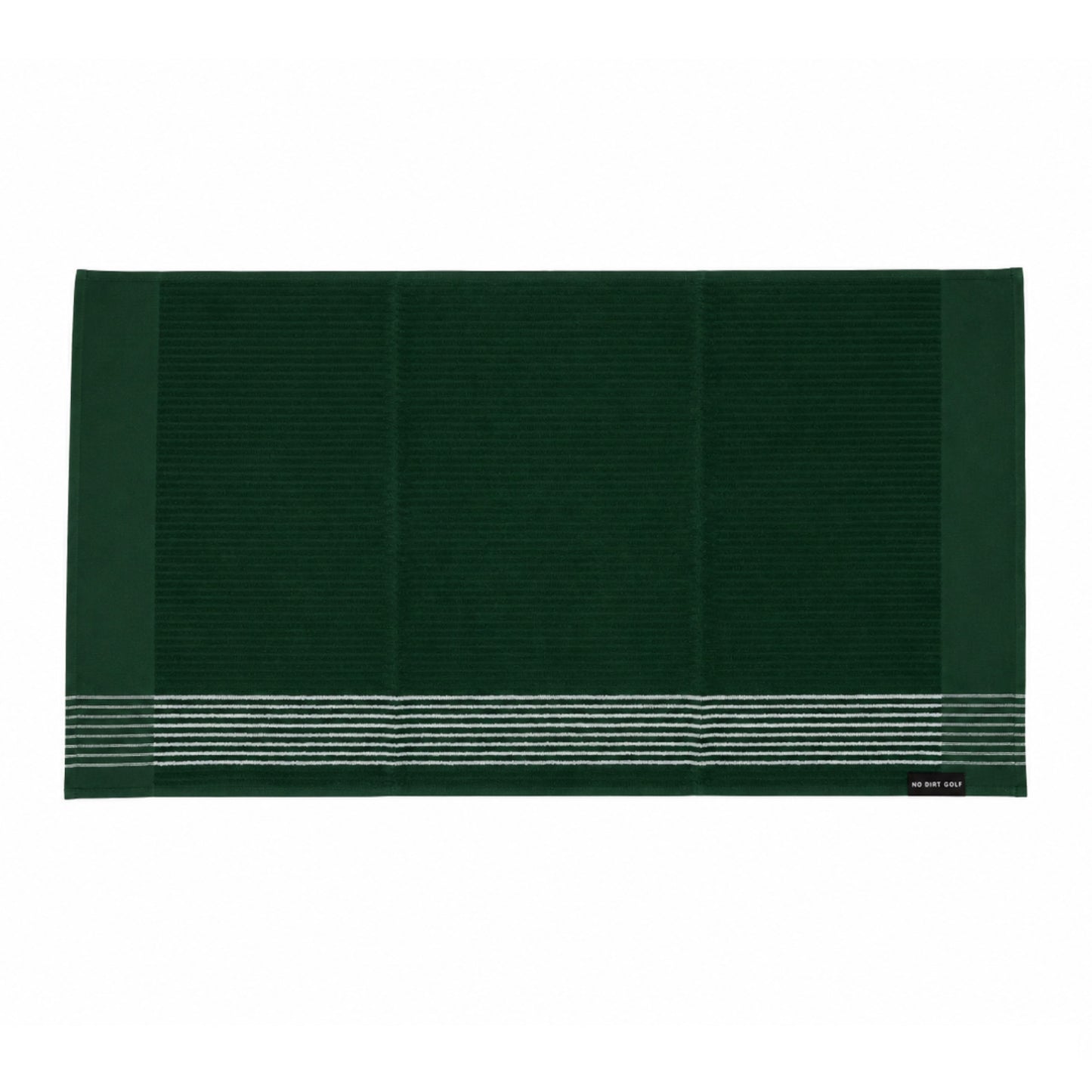 The Ultimate Caddy Towel - Green + White Stripe