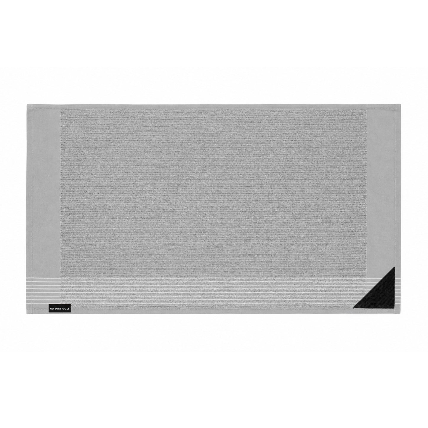 The Ultimate Caddy Towel - Grey + White Stripe