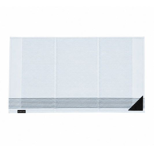 The Ultimate Caddy Towel - Blue Lace + Slate Stripes