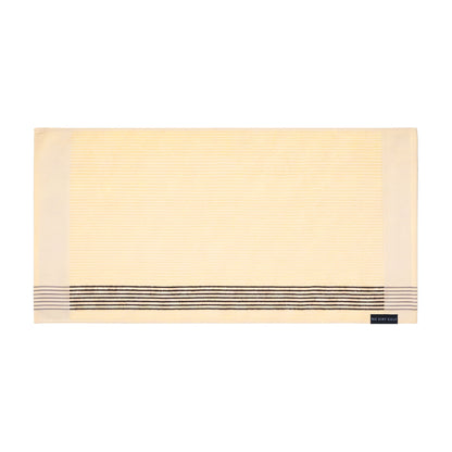 The Ultimate Caddy Towel - Cream + Chocolate Stripes