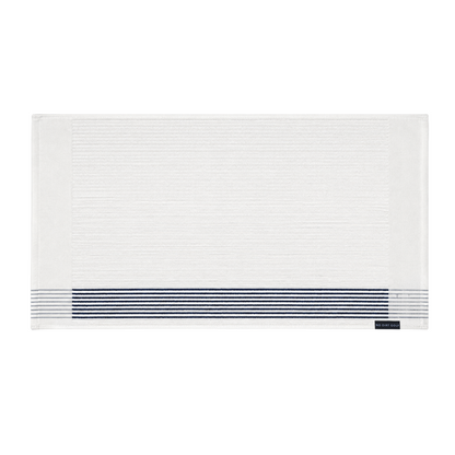 The Ultimate Caddy Towel - White + Navy Stripes